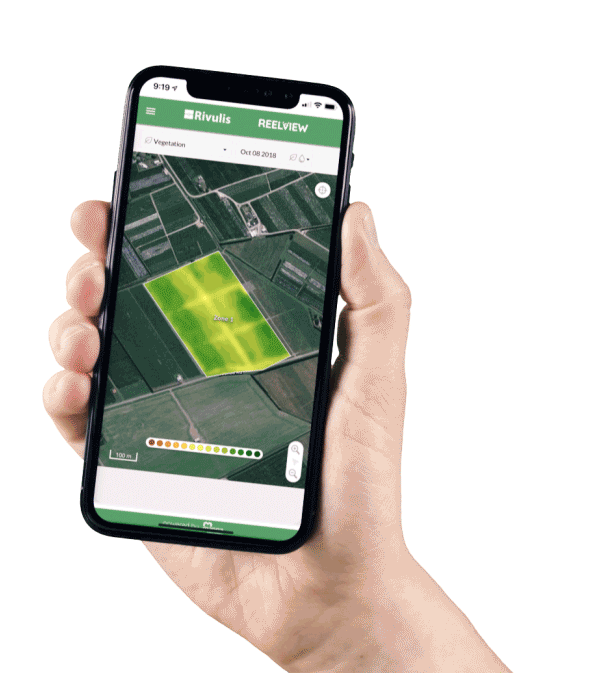 Reelview App - providing monitoring crops